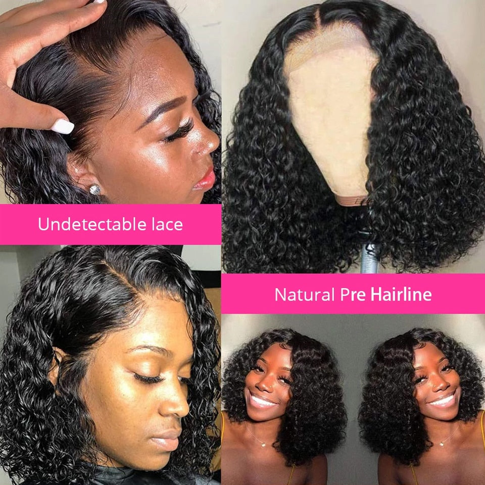 Kinky Curly Lace Front Wig_4
