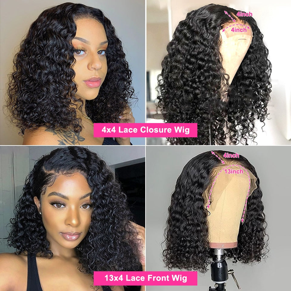 Kinky Curly Lace Front Wig_3